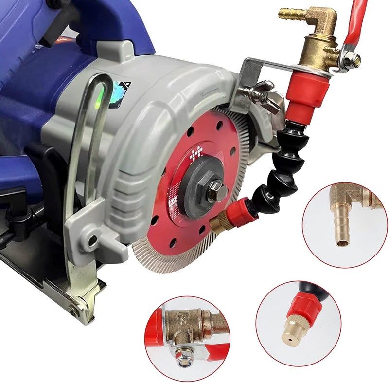 HOTBEST 2 Pcs Dust Remover Water Sprayer for Cutting Machine, Cutting Machine Misting System Water Sprayer, Universal Dust Remover System Nozzle, Coolant Misting - Image 4